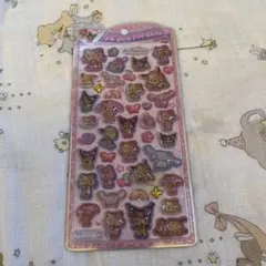 うるちゅるポップシール　日焼け　サンリオ　キティ　クロミ　シナモン　ポチャッコ