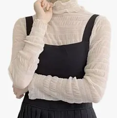 シアー トップス 総レース シースルー レディース 肌見せ 高伸縮 ブラウス