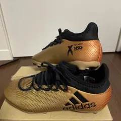 【新品】adidas スパイク 22cm X 17.1 FGAG