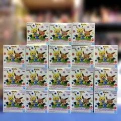 ポケモン もぐもぐタイムフィギュア〜ピカチュウ＆イーブイ〜 18個セット