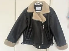 ZARA シェルパ襟付きジャケット 6サイズ