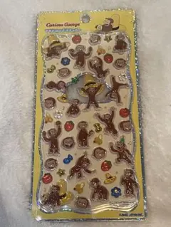 ボンボンドロップシール　おさるのジョージ