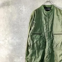 EMPORIO ARMANI　ブルゾン　長袖　カーキ　ジップアップ　アクリル