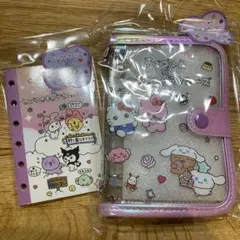 チェゴシム×サンリオキャラクターズ シールバインダー シール帳 パープル