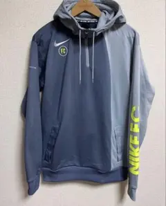 同時購入値引き可！ NIKE FC裏起毛 ハーフジップパーカー　M