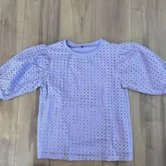 UNITED ARROWS GREEN LABELパープル 長袖カットソー