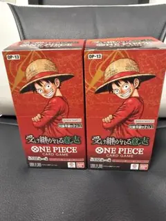 テープ付き】ワンピースカード 受け継がれる意志 2箱セット - メルカリ
