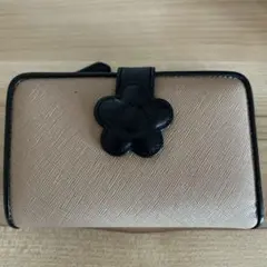 Mary Quant 花モチーフ 二つ折り財布