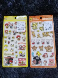 【正規品】内藤ルネ ぷくぷくジェリーシール pukupuku