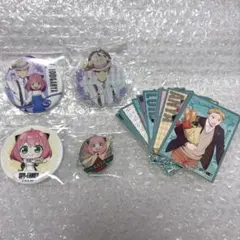 SPY×FAMILY スパイファミリー　ロイド　アーニャ　ヨル　缶バ　アクキー