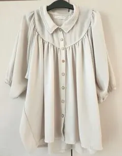 ローリーズファーム　7分袖ブラウス　M～L　7分袖トップス