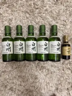 サントリー 白州 180ml 5本 山崎12年 50ml 1本