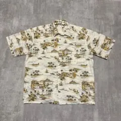 90sUSA製OLDSTUSSY フラガール 総柄シャツ デッドストック | Mercari