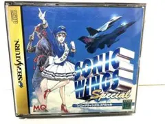 ソニックウィングススペシャル（セガサターン）帯付き・ミニ音楽CD付き・説明書欠品