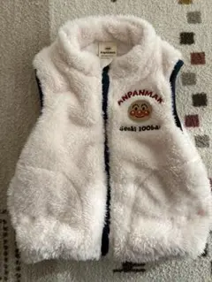 アンパンマン ベビーベスト 90サイズ クリーム色