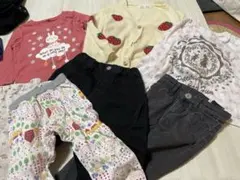 女の子キッズ服まとめ売り❤️7点セット100cm パンツトップスカーディガン❤️