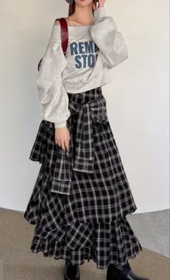 [GRL]新品！タグ付き！REMAIN STOUT オフショルダースウェット