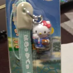 ハローキティ 温泉 ストラップ 根付 平成 レトロ - メルカリ