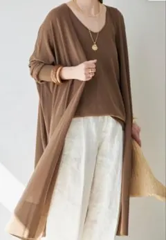 Deuxieme Classe shake code ロング カーディガンのサムネイル