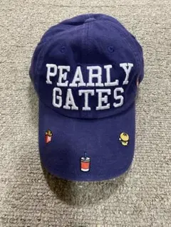 PEARLY GATES ゴルフキャップ ネイビー