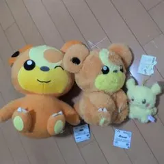 ポケットモンスター　ヒメグマ　ピカチュウ