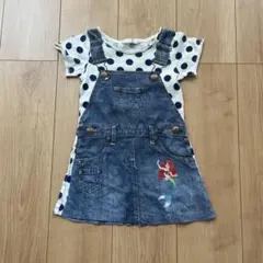 StompStamp リトルマーメイド デニムワンピース