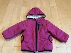 Breezeブリーズ　中綿ボアリバーシブルジャケットブルゾン　アウター90㎝