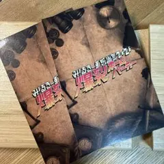 台風クラブ 火の玉ロック レコード 7インチ 廃盤 缶バッチ&ステッカー完品 台風クラブ 火の玉ロック レコード 7インチ 廃盤 缶バッチ&ステッカー