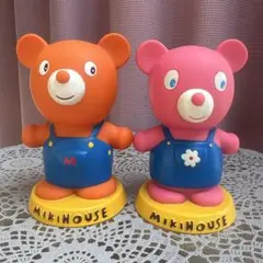 ミキハウス　ノベルティ貯金箱　2個セット