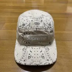 美品！シュプリーム Supreme Bandana Camp Cap バンダナ