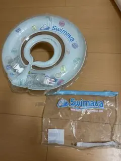 Swimava スイマーバ レギュラーサイズ マカロン柄うきわ首リングのサムネイル