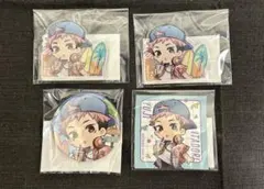 呪術廻戦 虎杖悠仁 まるくじ アクキー 缶バッジ