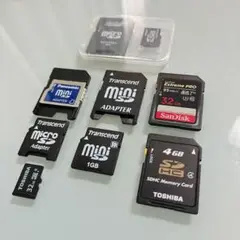 SanDisk Extreme PRO 32GB 等 microSDカードセット