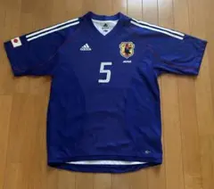 adidas サッカー日本代表 稲本潤一 ユニフォーム 5番 Sサイズ - メルカリ