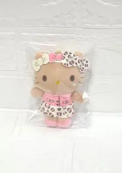 GOGOギャルキティ ヒョウ柄スカート ぬいぐるみ