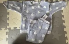 devirock ハート柄 ベビーパジャマ 80cm