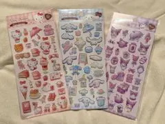 【正規品】キャンディステッカー サンリオ　シール3枚セット