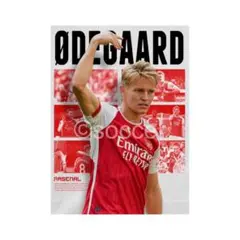ØDEGAARD ウーデゴール　アーセナル ポスター　アートポスター　A4