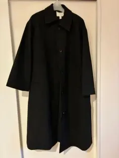 H&M ブラックロングコート EUR XS