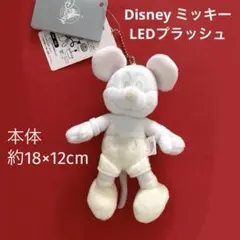 Disney ディズニー 光る ミッキー ぬいぐるみ キーホルダー Mickey