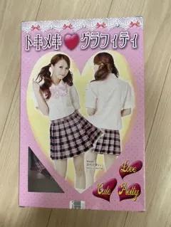【新品未使用】セクシー学生服 ピンク チェック柄Mサイズ