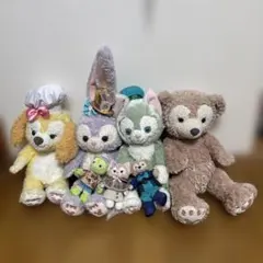 ＴＤＳダッフィー ＆フレンズ　ぬいぐるみセット