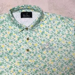 【匿名配送】Paradiso パラディーゾ 花柄シャツ ゴルフウェア XLサイズ