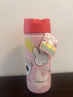 miffy + STARBUCKS ステンレスボトル ピンクのサムネイル