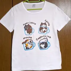 猫のイラスト Tシャツ Sサイズ