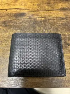最終値下げ　LANVIN en Bleu 二つ折り財布 ブラックのサムネイル