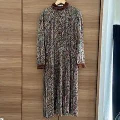 g.jo ペイズリー柄 ワンピース