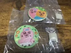 おぱんちゅうさぎ刺繍缶バッジ