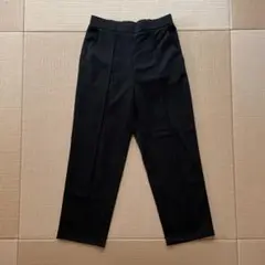 レディース パンツ フリーサイズ ブラック 秋冬用 スラックス