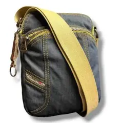 【Y2K】DIESEL ディーゼル　industry　デニム　ショルダーバッグ